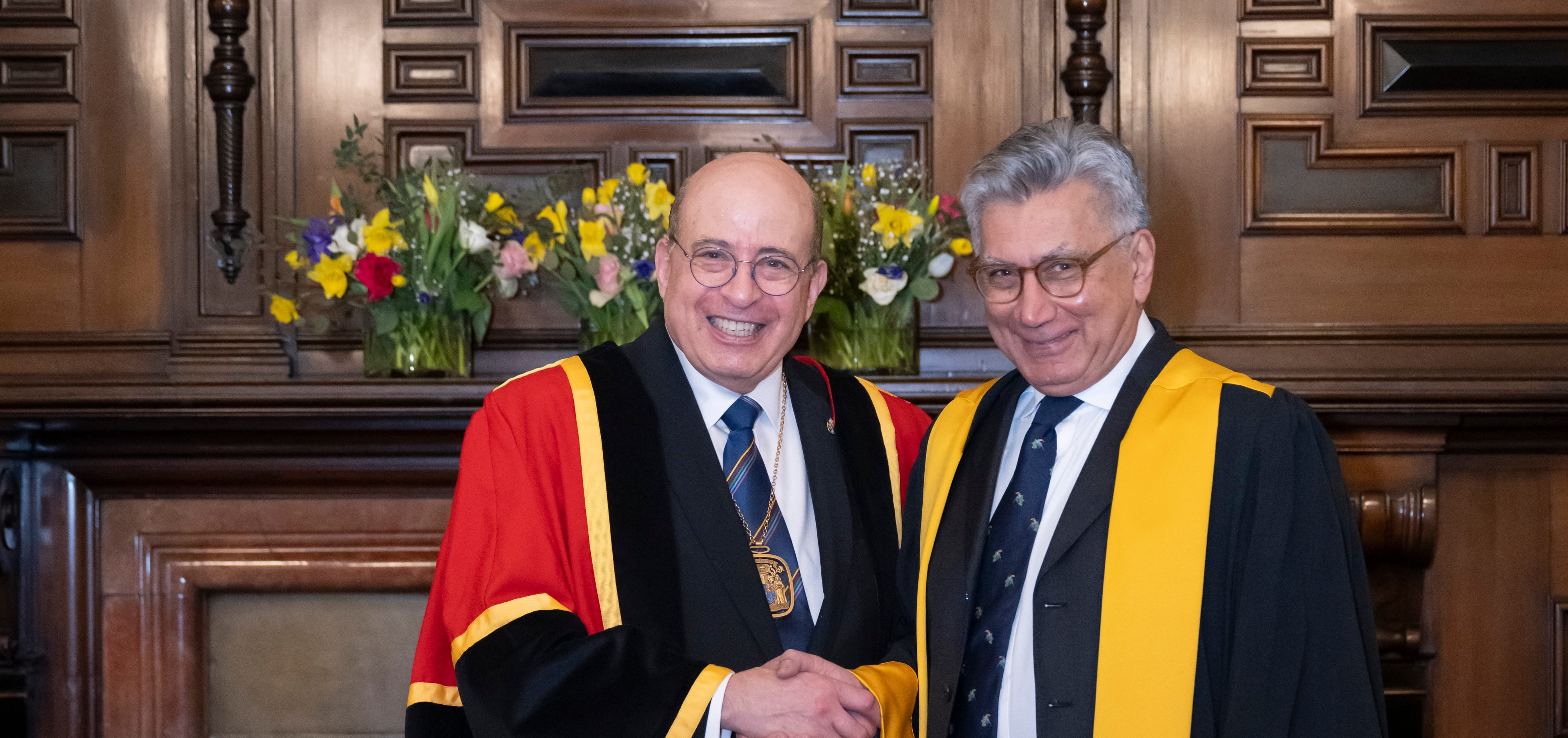 President with Dr Madhok